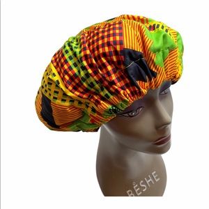 Extra Large African Prints Satin bonnets